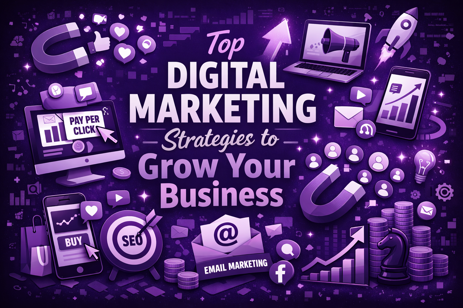 You are currently viewing Top Digital Marketing Strategies to Grow Your Business